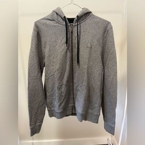 Gray Michael Kors zip up hoodie